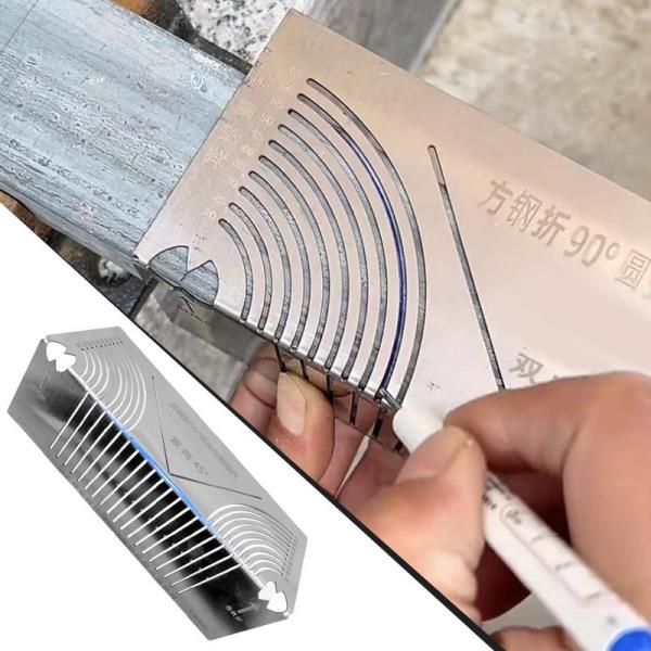 앵글 및 아크 마킹 눈금자 직각 스테인레스 스틸 스크라이버 인체 공학적 평행 드로잉 도구 90 접이식 18,100원