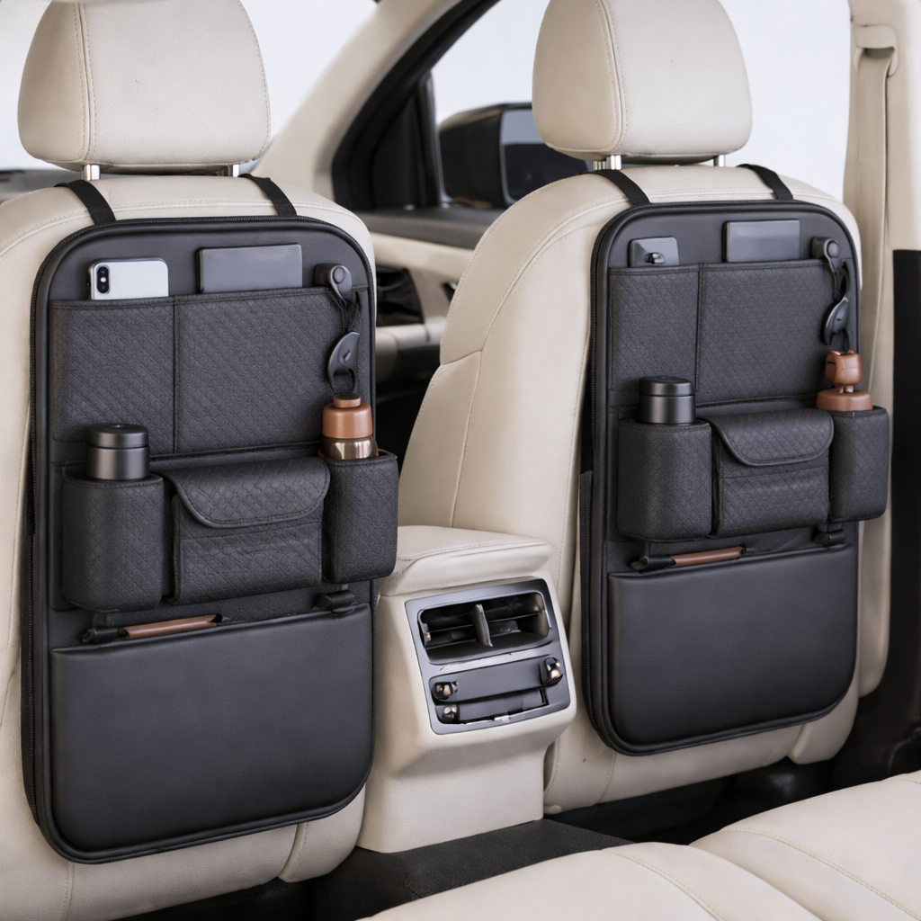 젠토 고급져따 뒷좌석 가죽 수납 포켓 모든 차량용, 현재가 17,700원