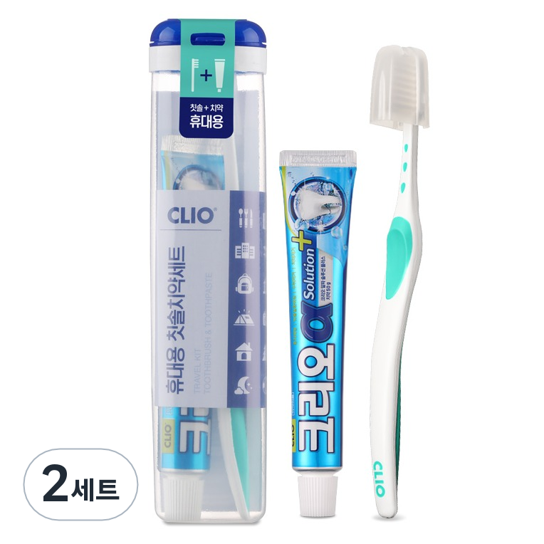 크리오 센스R 휴대용 칫솔치약세트 4,560원