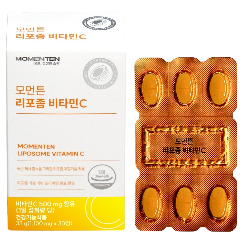 모먼튼 리포좀 비타민C 33g, 1개, 30정 10,900원