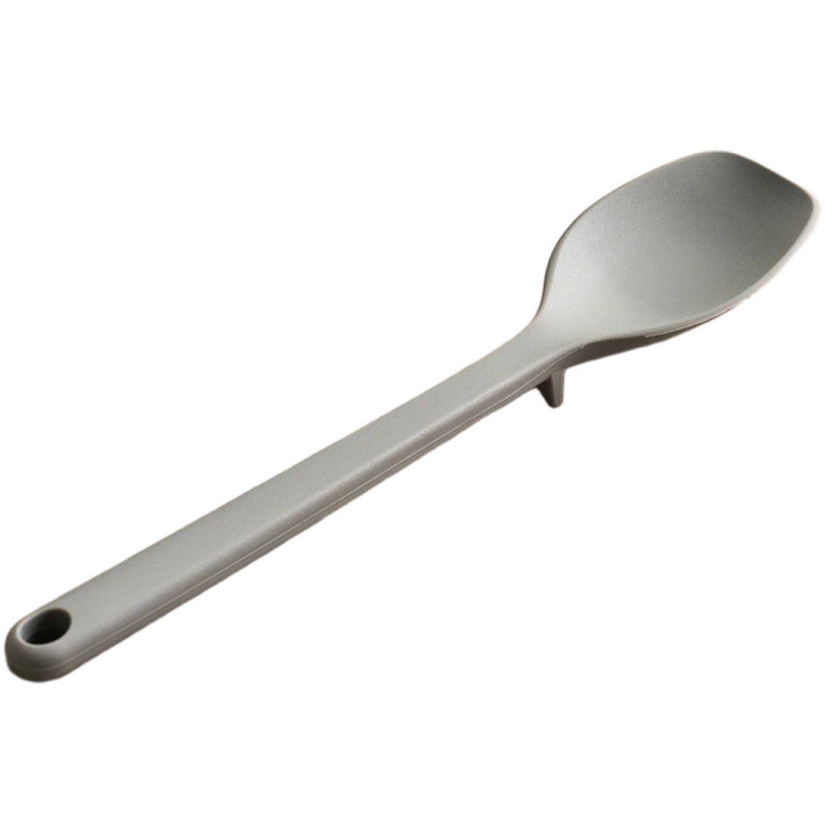 모던하우스 바닥에 닿지 않는 실리콘 미니 요리스푼 그레이 CK2025016, 1개 5,900원