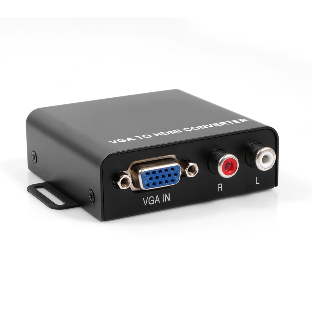 넥스트유 스테레오 오디오 지원 VGA to HDMI 변환컨버터, VGA to HDMI 변환-[NEXT-2423VHC], 1개 21,400원