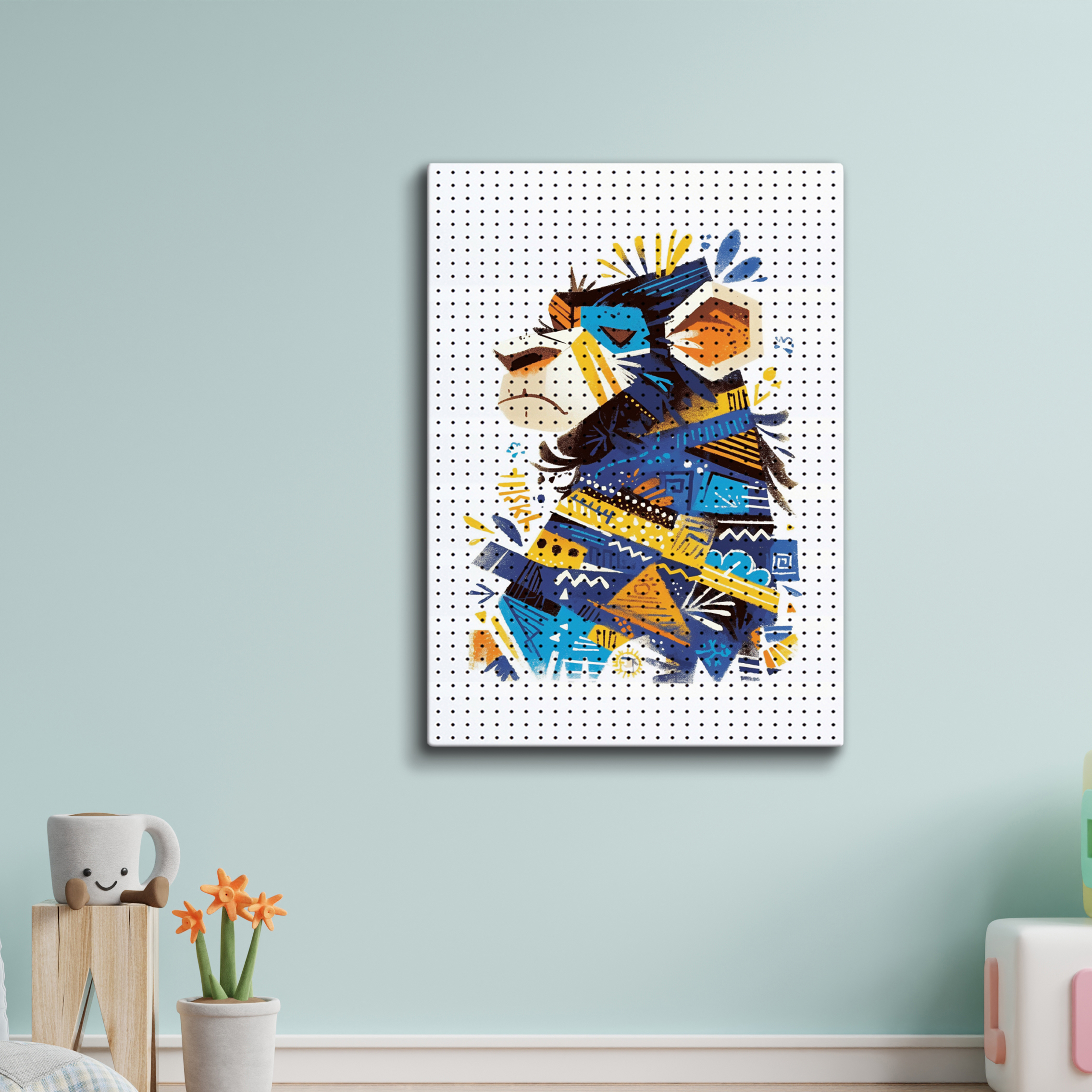 타공판닷컴 UV프린팅타공판 말썽꾸러기 인테리어용품 800 x 1000 73,480원