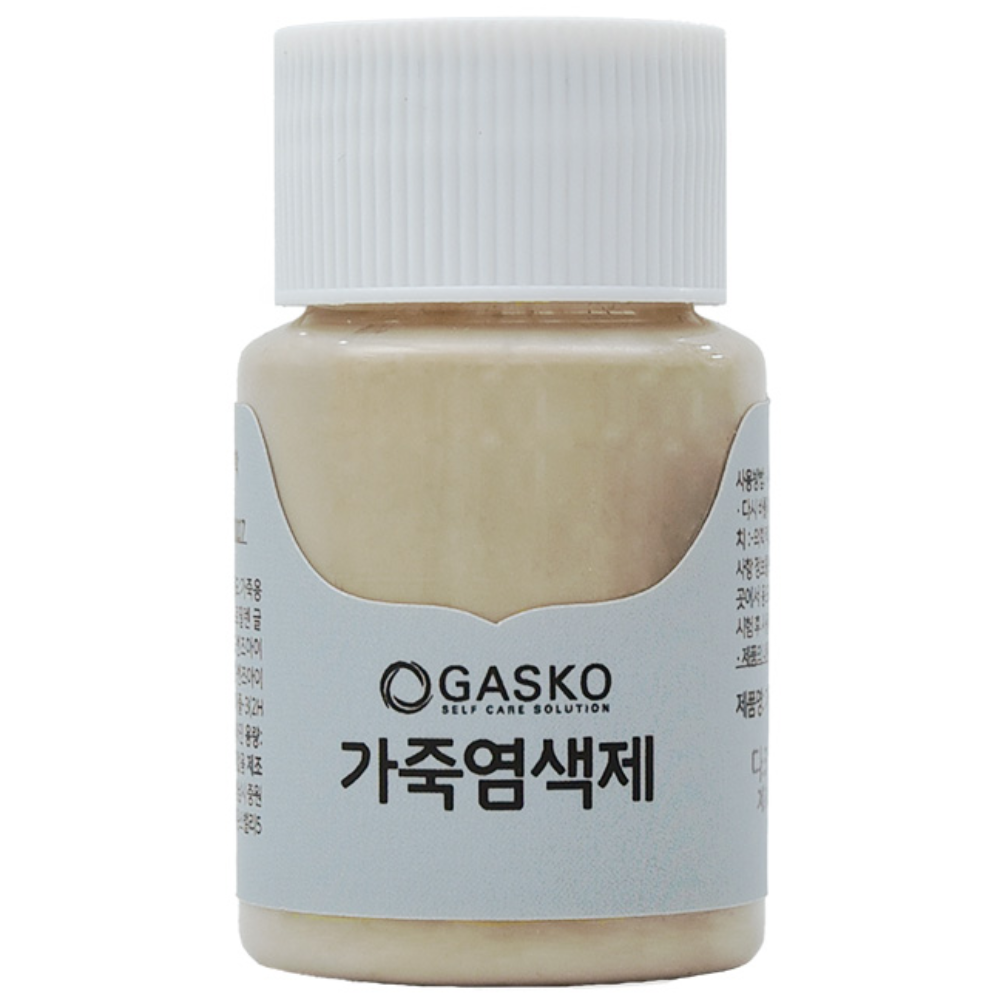 가스코 가죽염색제 25ml_다크아이보리 6,900원