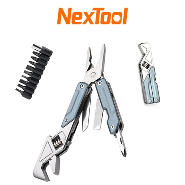 플라이어 렌치 6in1 EDC 넥스툴 Light Wrench W2 With Bit Kit, 1개 42,110원