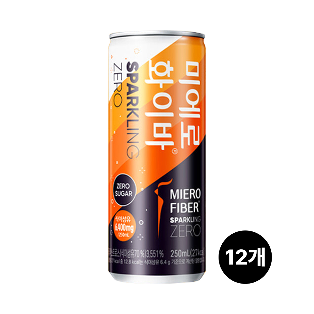 미에로화이바 스파클링제로슈가 캔 10,300원