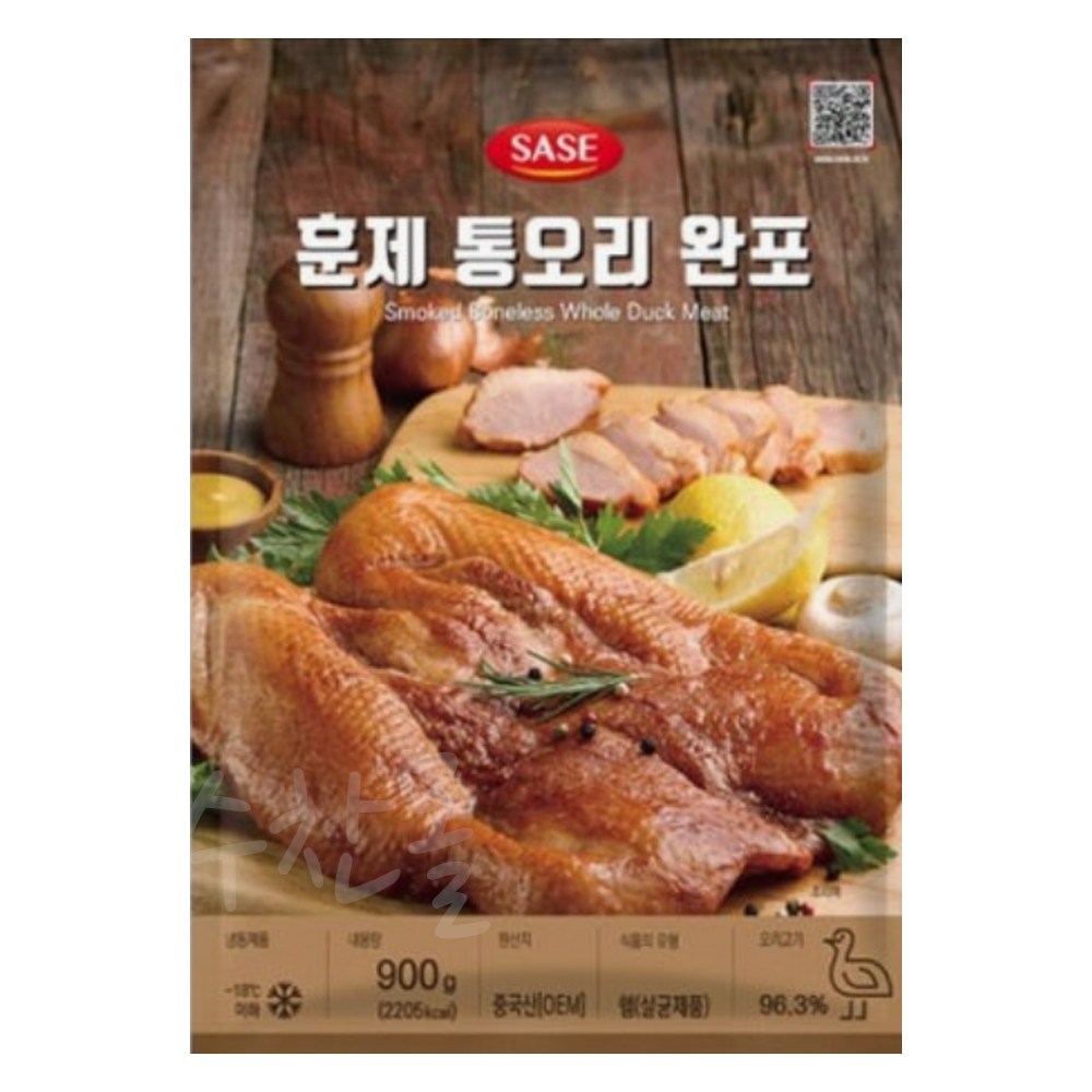 사세 훈제통오리완포 900g/훈제오리 완포 11,710원
