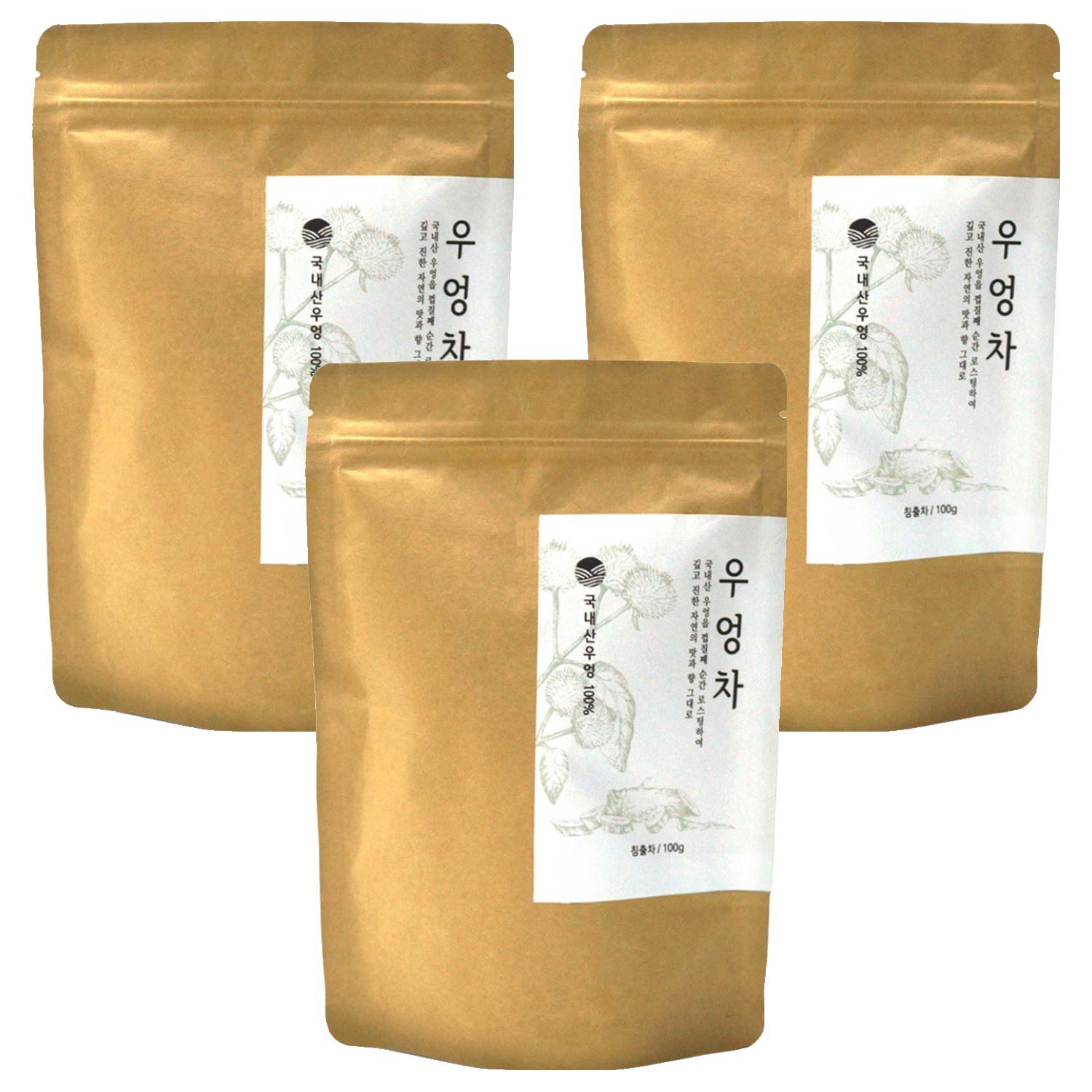 자연지애 껍질째 볶은 우엉차 46,900원