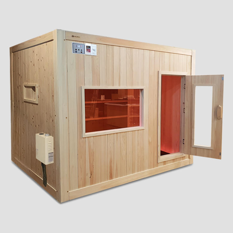 친환경편백아트 편백 양자히터 숯 건식 6인 온수 홈 사우나 온돌형 P980 17,990,000원