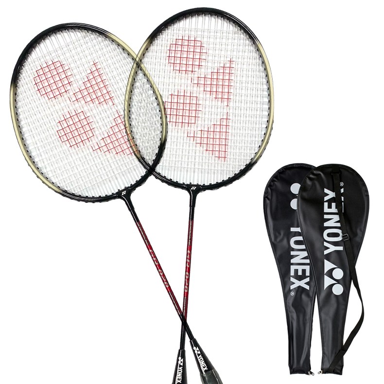 요넥스 배드민턴 라켓 세트 블랙 입문자용 케이스 포함 38,900원