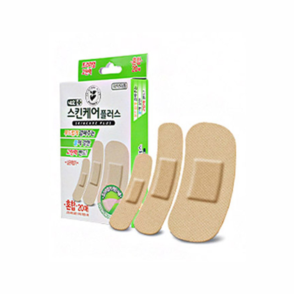 네오 스킨케어플러스 혼합20매 (소형4매/표준10매/대형6매) 고탄력 상처밴드 13,750원