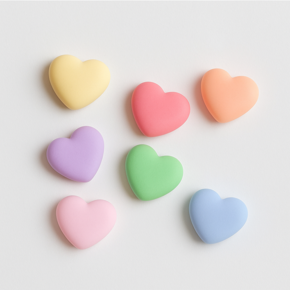 오펠리어 파스텔 디자인 냉장고 자석 7종 5세트 원형, 혼합색상 16,200원