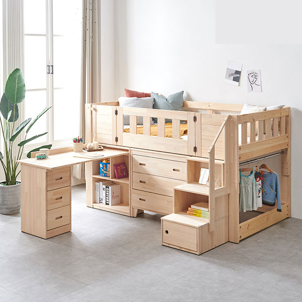 엘엔에스가구 UV코팅 코코 벙커침대 성인벙커침대/2층벙커침대/책상형벙커침대/유아동벙커침대 649,000원