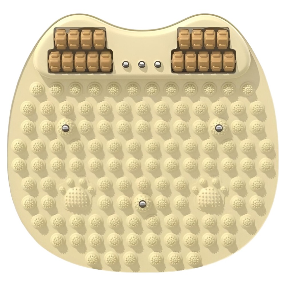 쿠쏘 지압판 롤러형 발바닥 마사지 매트, 베이지, 1개 15,500원