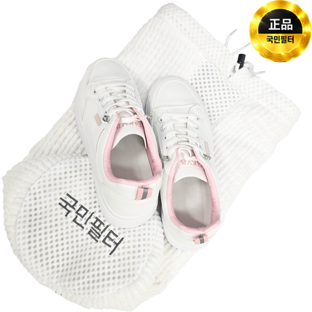 국민필터 신발세탁망 끈으로 묶는 형식, 2개, 밝은흰색 14,100원