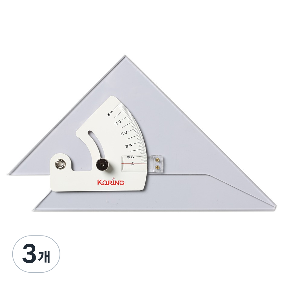 코링 템플레이트 각도삼각자 20cm KS-4-20 46,200원