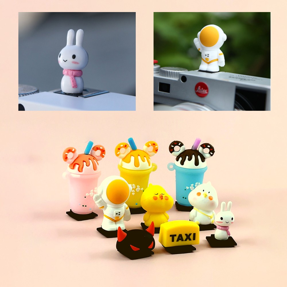 DSLR 캐릭터 핫슈커버_1P 카메라 플래시 보호덮개 3,900원