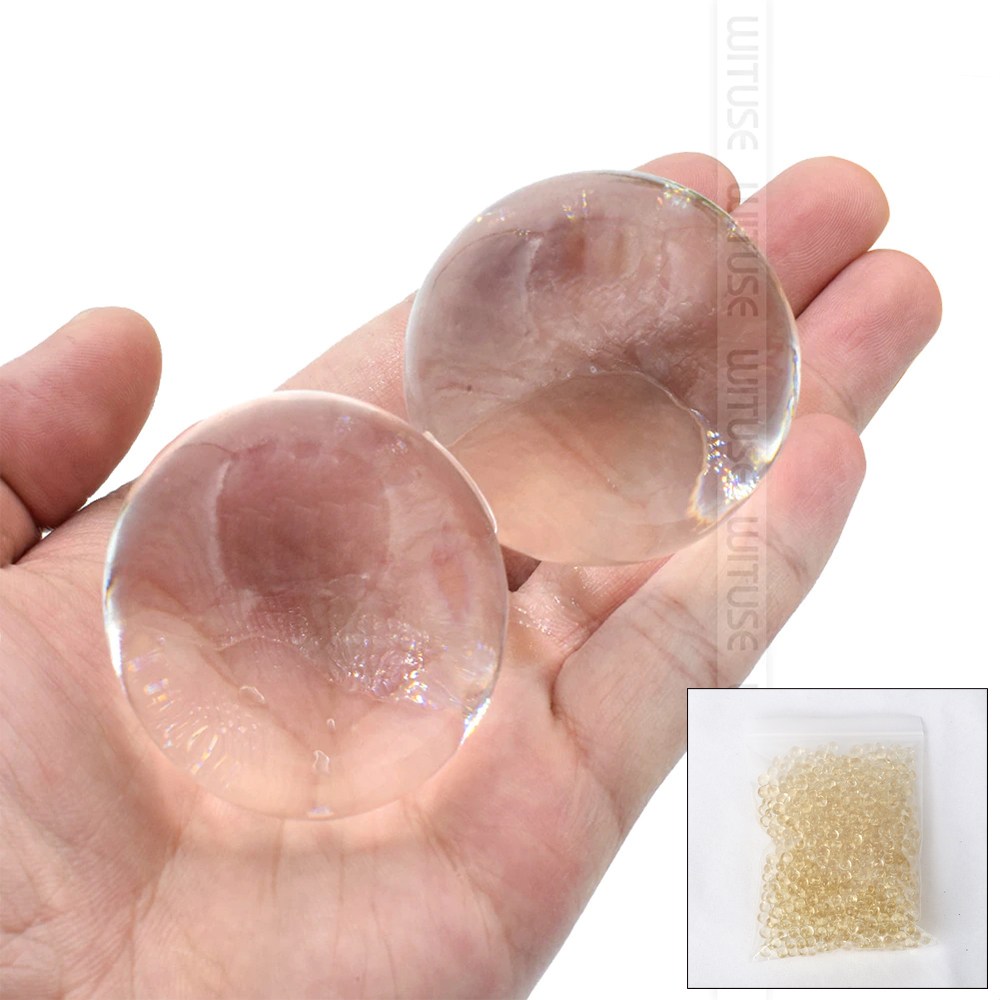 크리스탈볼 8mm 200g 투명 하이드로 소일 워터젤 고흡수성수지 수정토 대체토양 수경재배 방향제 개구리알모양 4,810원