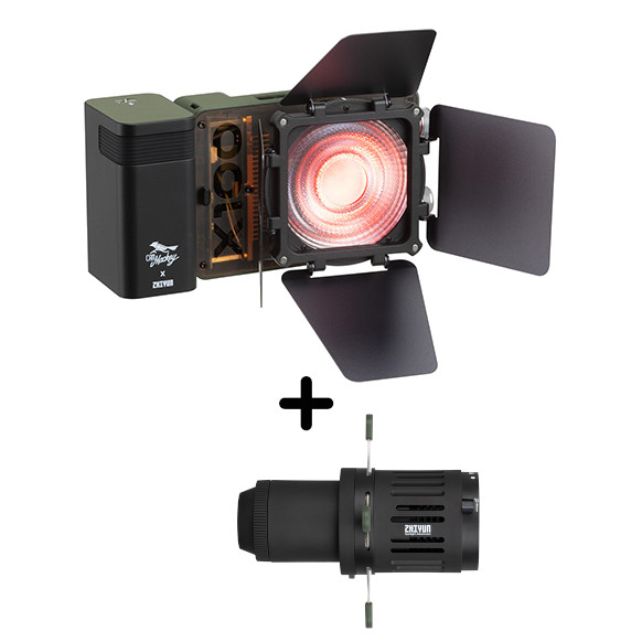 ZHIYUN MOLUS X100 RGB PRO + 스포트라이트 어태치먼트 사은품 조명 605,000원