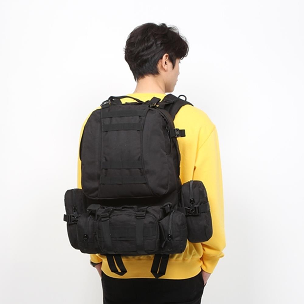 분리형 보조가방 대용량 밀리터리 백팩 55L 노트북가방 헬스백팩 등산 62,500원
