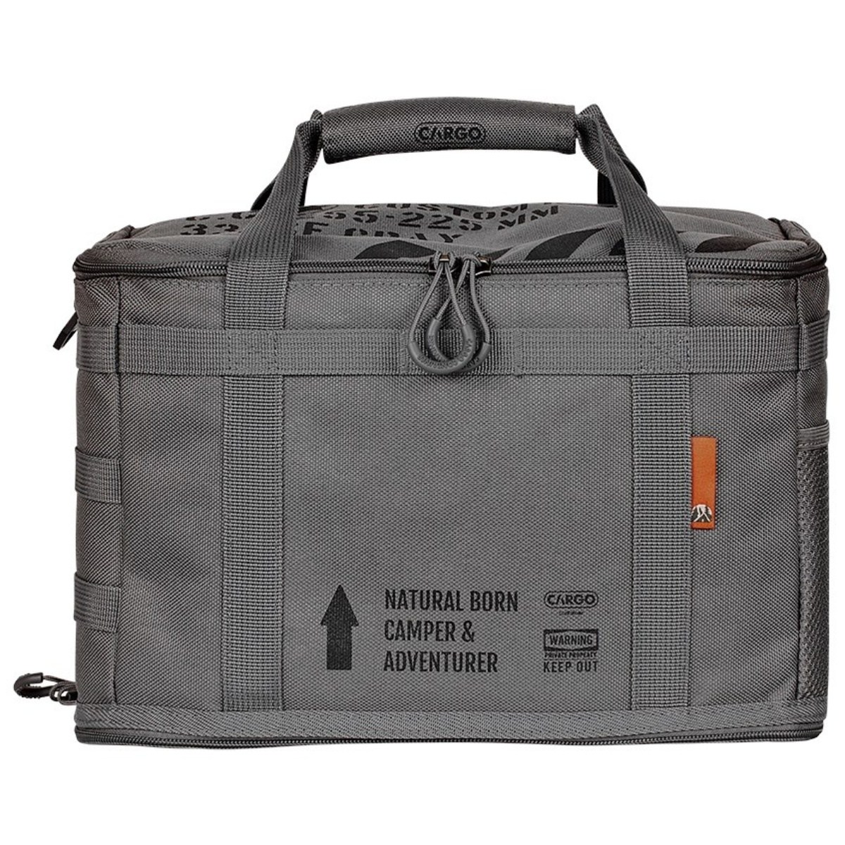 카고컨테이너 커스텀백 M 1개 캠핑가방 다용도 이소가스 부탄가스 수납, 그레이, 1개 48,000원