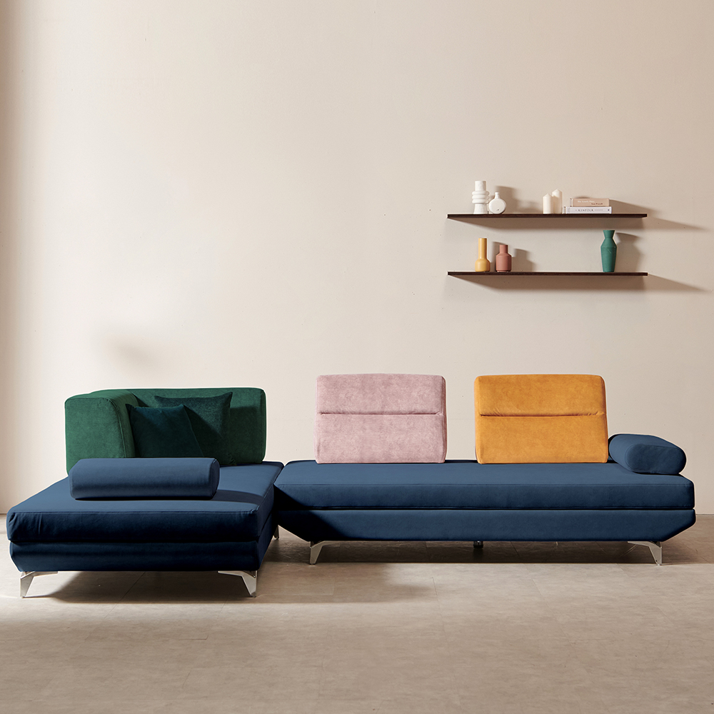 아로미가구 이사벨 갤럭시 4인용 카우치 소파 + 쿠션 2p 방문설치 963,000원