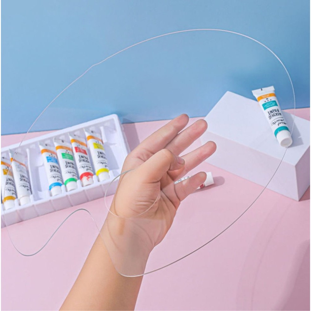 솔버 수채화 유화 투명 아크릴 팔레트, 1개 8,000원