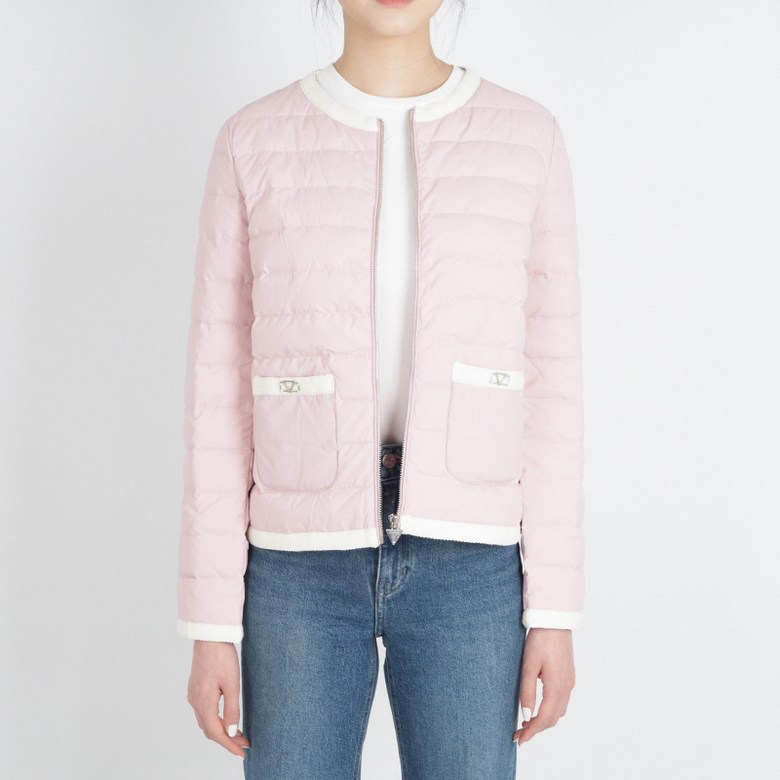 게스 여성 패딩 경량 구스 점퍼 라이트핑크 YN4W5869 P 985191 214,700원