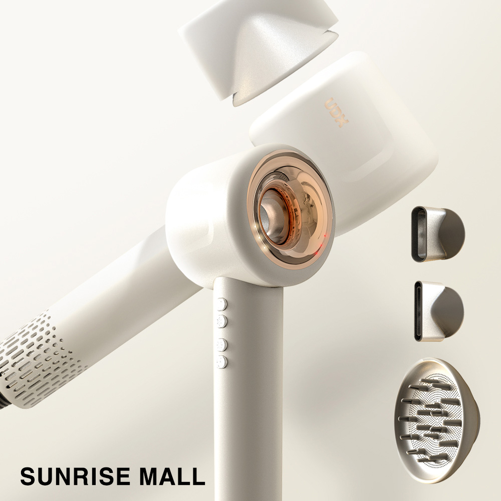 [SUNRISE MALL] UDX 슈퍼파워 헤어드라이어 LQBD-800A LQBD-800B 음이온 온도조절 강력한 저온바람 손상모 고속건조 경량 민감두피 바람조절 여행용 휴대용 159,000원