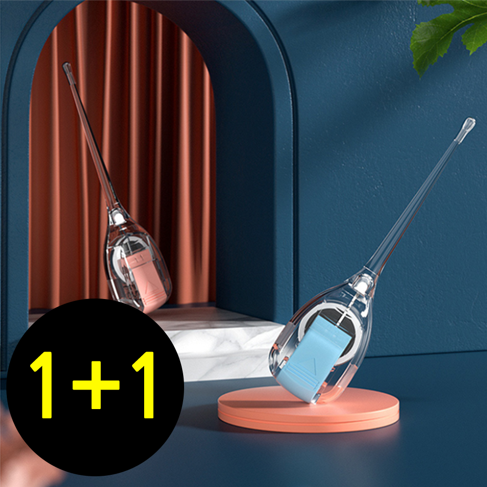 안전한 귀지제거 부드럽고말랑한 실리콘 이어픽 LED귀이개 컬러랜덤1+1, 1개, 1개입 7,900원