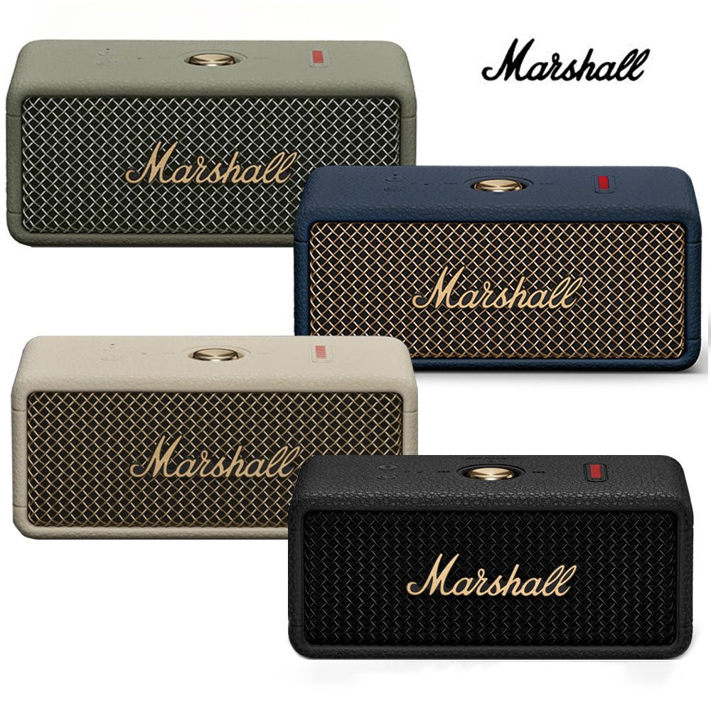 마샬 엠버튼3 미니 블루투스 스피커 포터블 소형 휴대용 캠핑 + 파우치 241,600원
