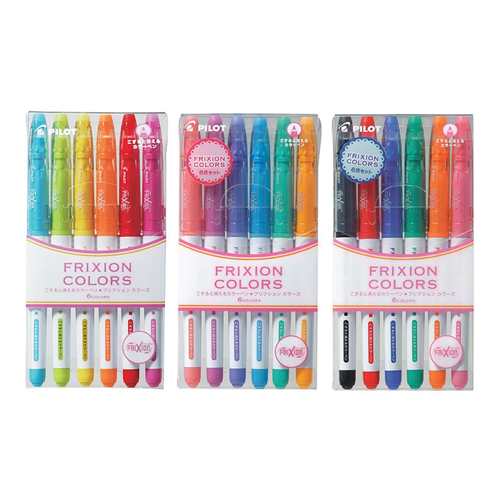파이롯트 프릭션 컬러즈 지워지는 사인펜 6색 세트 5,160원