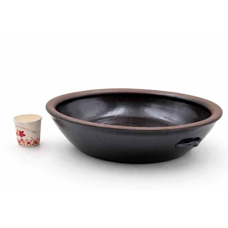 우암 국산 옹기뚜껑 손잡이수반 도자기, 특특, 1개 35,900원