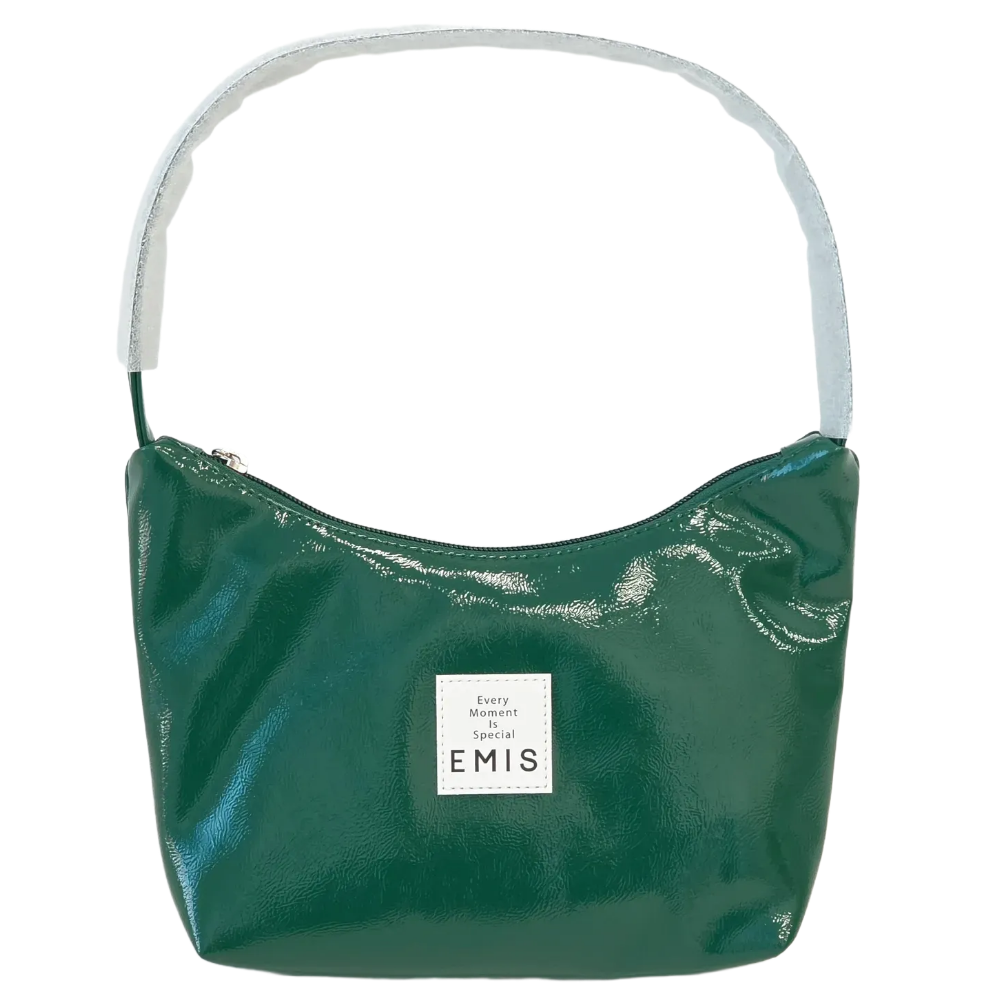 이미스 뉴 에나멜 호보백 그린 숄더 가방 74,990원