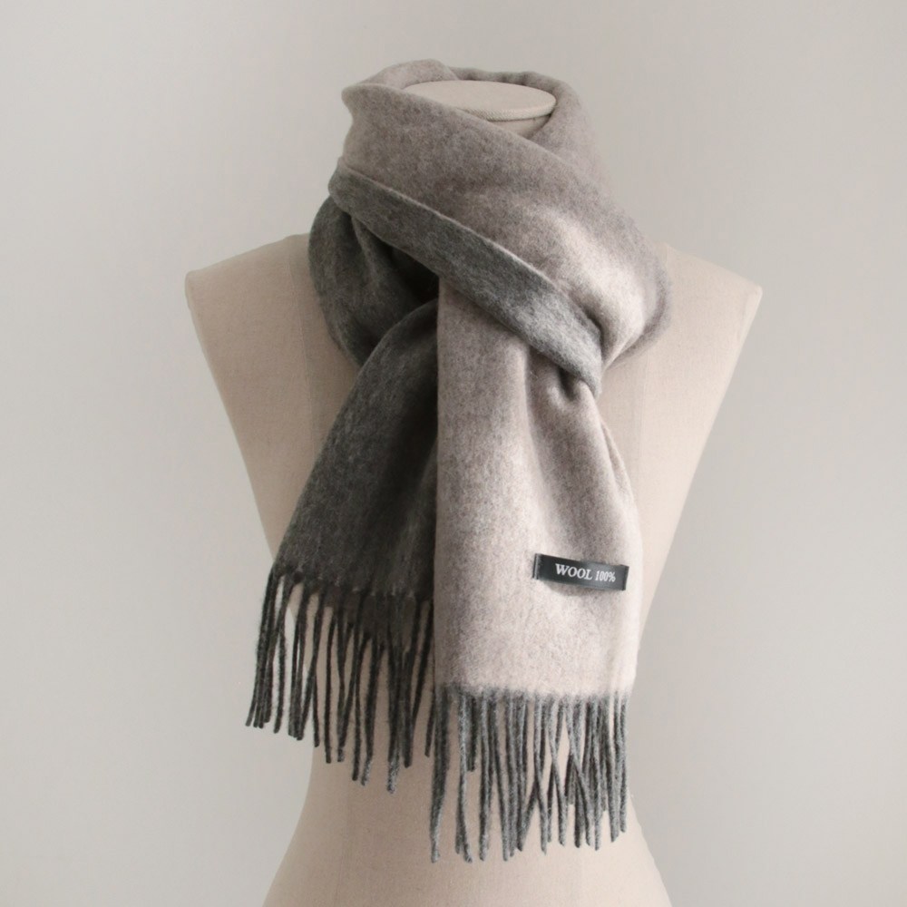 바비수 루스트 양면 울100 수술 머플러 25,800원