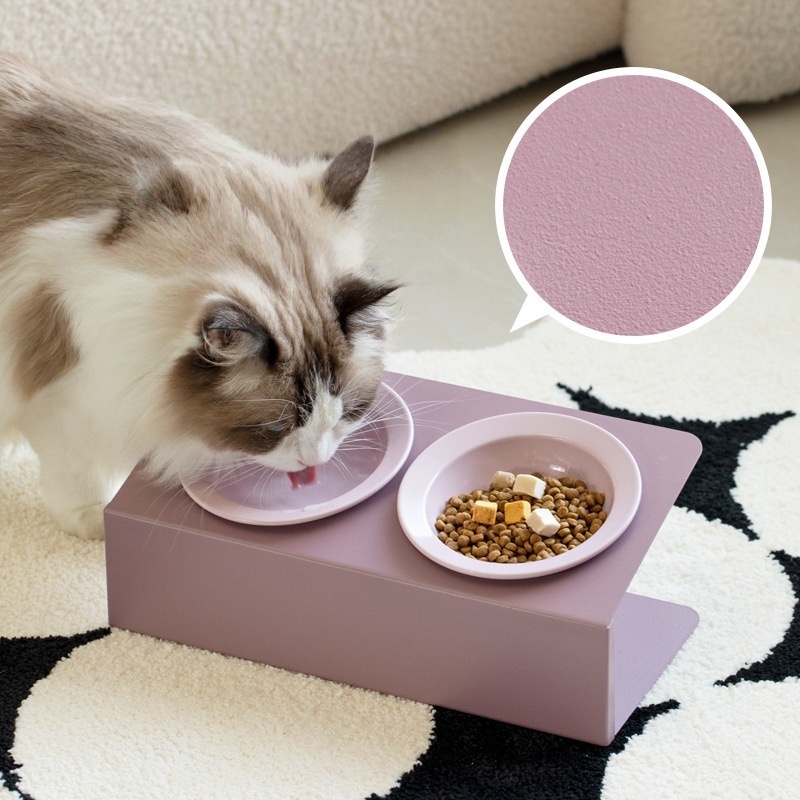 BENRAN 강아지밥그릇 강아지물그릇 강아지슬로우식기 고양이밥그릇 다기능 고양이밥그릇세트 5,800원