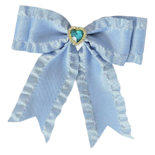 쿠파고 아이돌 응원봉 꾸미기 큐빅 왕리본, 블루, 1개 5,400원