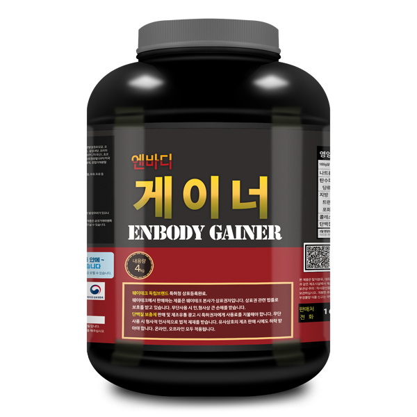 엔바디 게이너 벌크업 단백질보충제 / 체중증가 헬스 프로틴, 4kg, 1개 45,800원