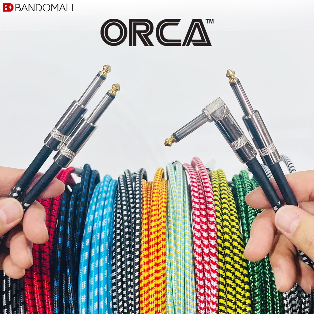 기타케이블 직물 재질 오르카 ORCA OC-GBC01 3m 5m 색상선택, 1개 17,500원