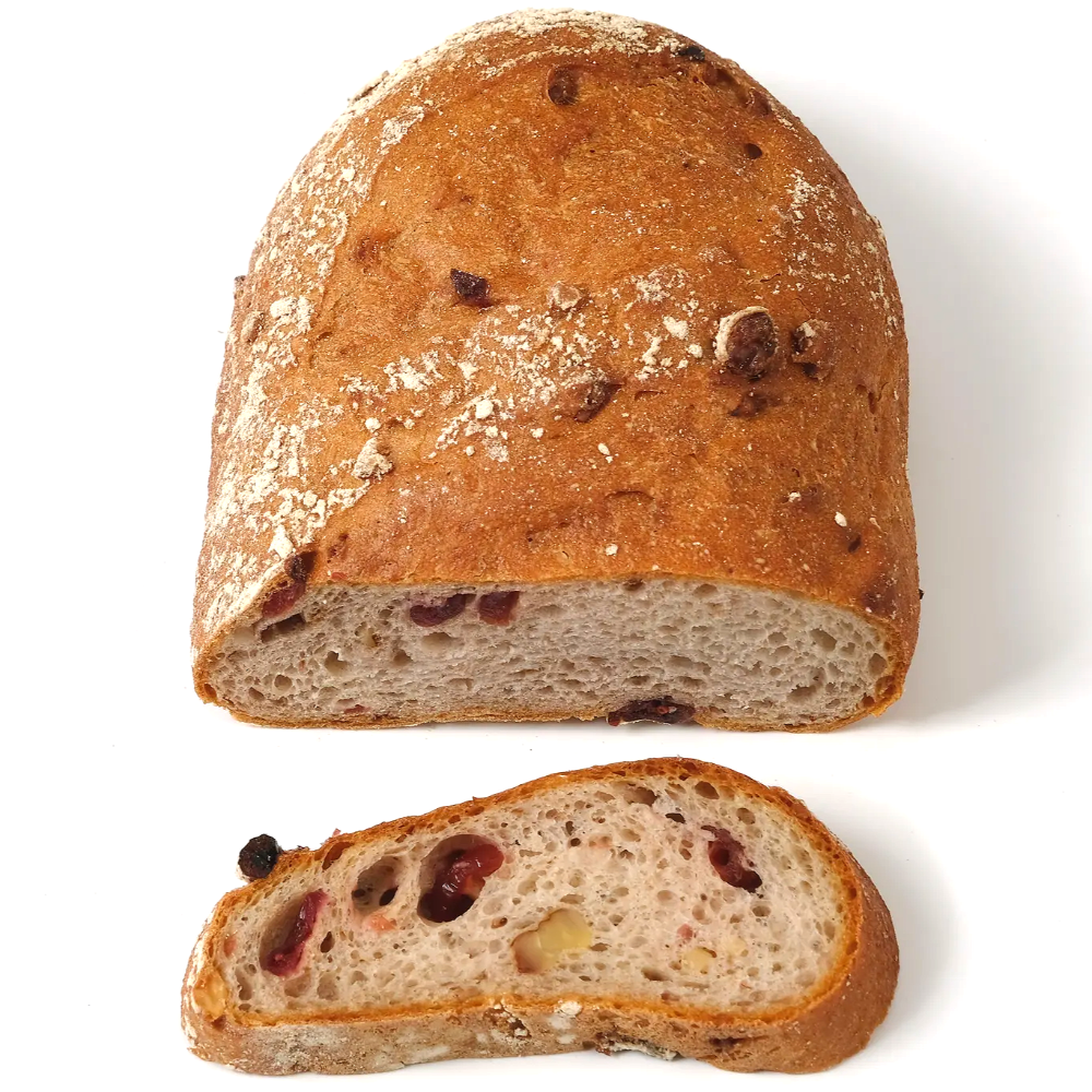 발효종 쌀 오곡현미 비건빵 호밀크랜베리빵 VEGAN 노버터 노밀가루 아침식사대용빵, 182g, 2개 15,850원