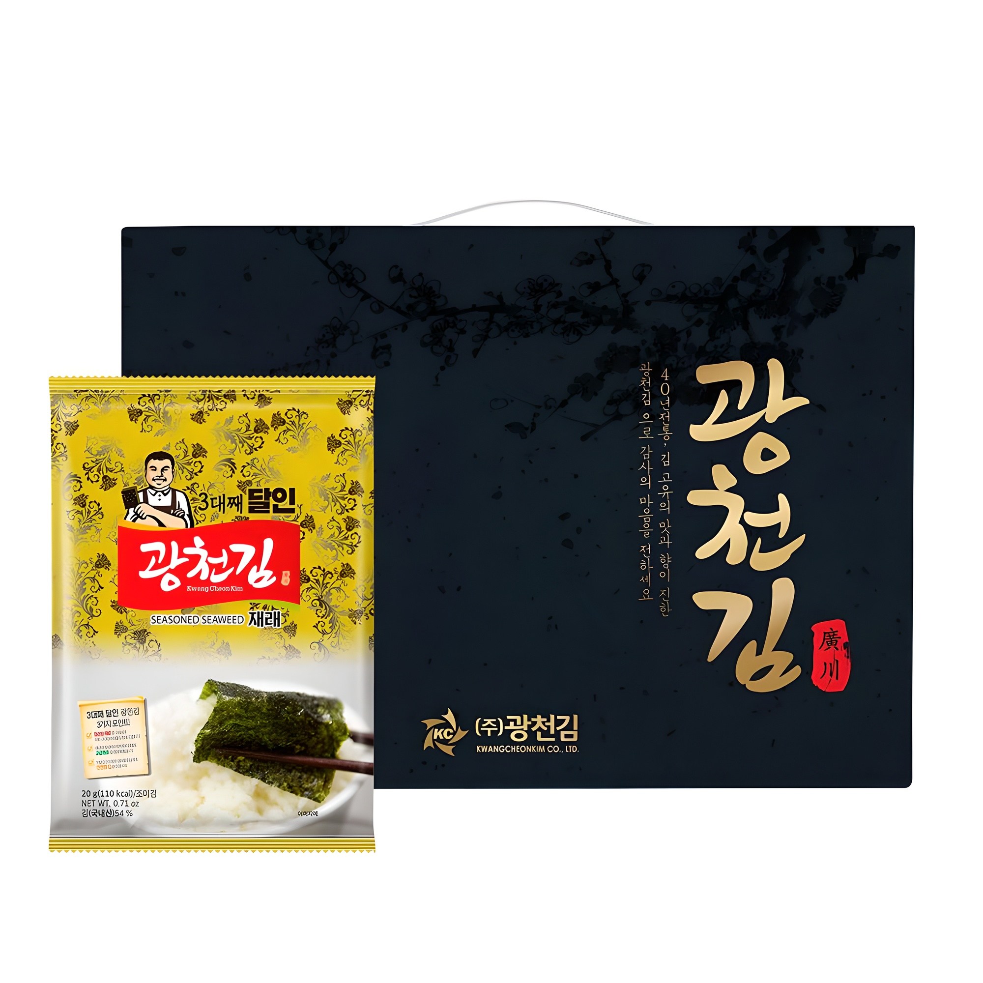 광천김 3대째 달인 30-1호, 재래 전장김 20g, 10봉, 1개 11,900원