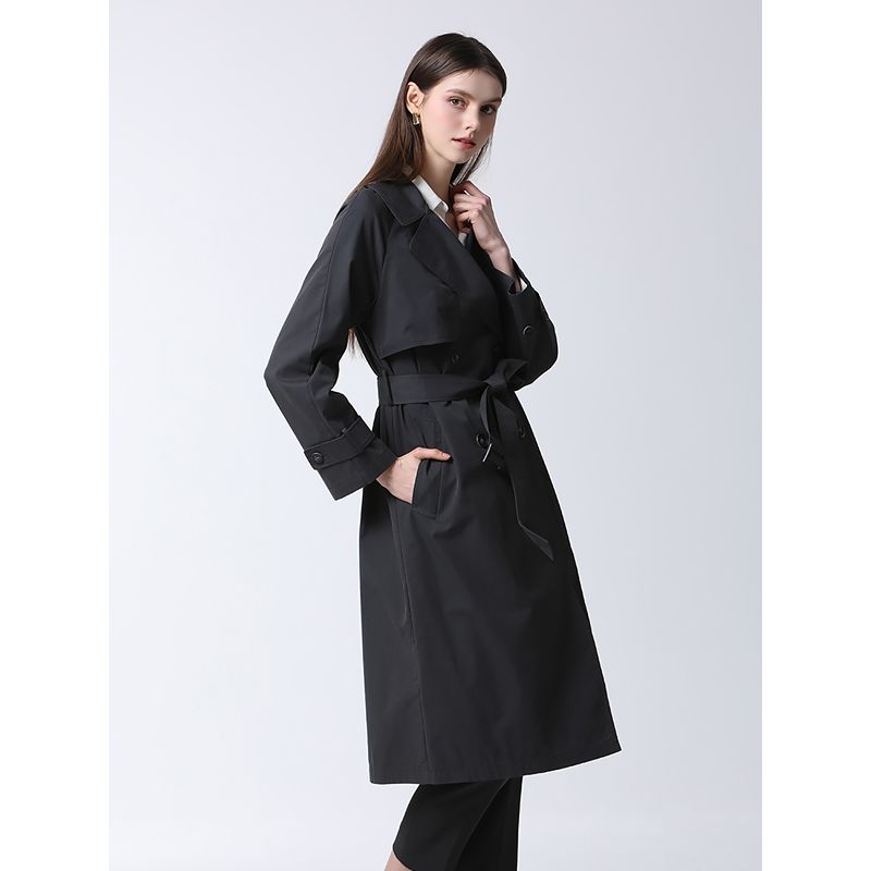 쉬즈미스 와이드 카라 벨티드 트렌치코트 택가격 398000원 27,070원