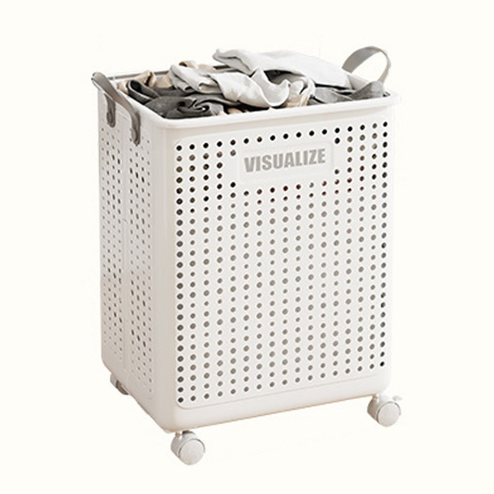 HK.sell 펀치 다용도 이동식 틈새 세탁물 보관함 접이식 빨래바구니 16,900원