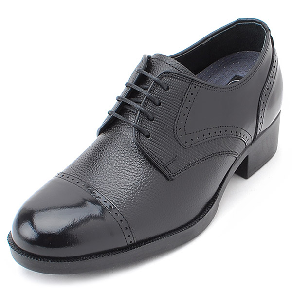 6cm 키높이구두 천연면피소가죽+에어쿠션+우레탄솔 부착 국산 남성 수제화 클래식 옥스포드 정장 신사화 KDH506001K 구두마루 91,900원