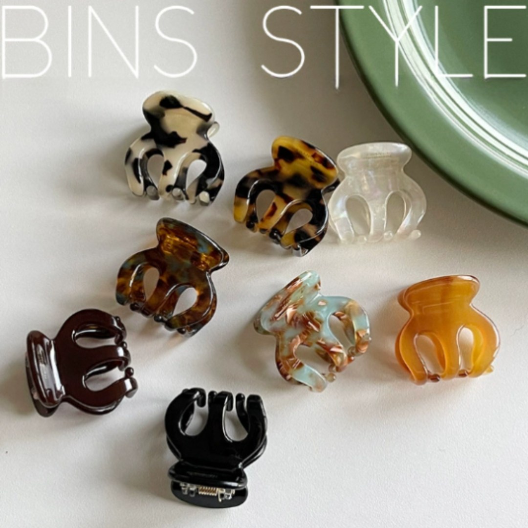 도치코 프랑스집게핀 반묶음 반머리집게핀 미니집게핀 헤어집게핀 헤어핀 머리핀 7,900원