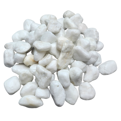 위드블럭 동글동글 해미석 자갈 화이트 20~30mm, 1개, 2kg 3,000원