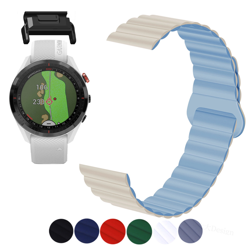 가민어프로치 S62 우레탄 마그네틱스트랩 호환 퀵핏밴드 17,900원