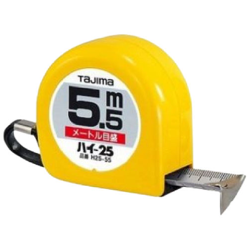 [제이엠몰닷컴] 타지마 줄자 HI-25 (5.5M)/ TAJIMA 줄자/ 자동줄자/ 측정공구/ 양면줄자/ HI 25 / 5.5M 줄자, 1개 22,000원