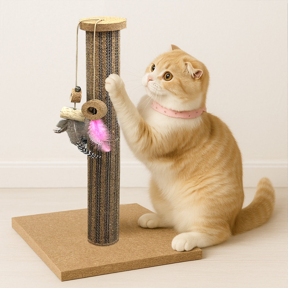 네이처펫 코르크 우드 기둥형 스크래처 39,900원