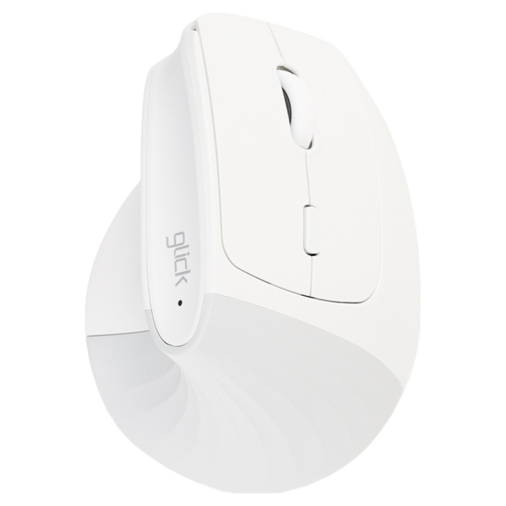 지클릭커 오피스프로 사무용 버티컬 인체공학 블루투스 무소음 무선 마우스, OP80, 화이트 25,900원